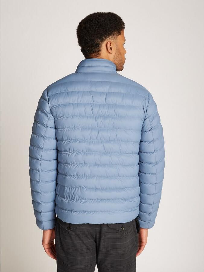 Tommy Hilfiger Gewatteerde jas PACKABLE RECYCLED JACKET Overgangsjas met logoborduursel - Foto 5