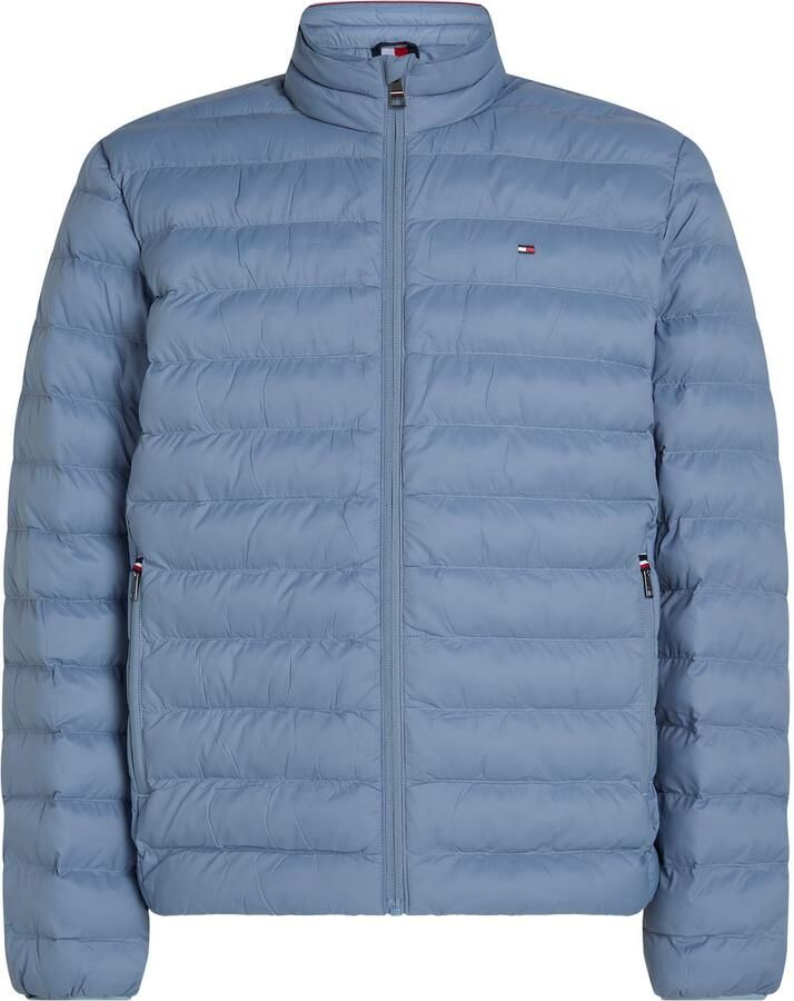 Tommy Hilfiger Gewatteerde jas PACKABLE RECYCLED JACKET Overgangsjas met logoborduursel - Foto 2