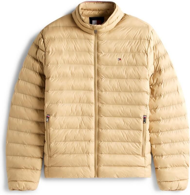 Tommy Hilfiger Gewatteerde jas PACKABLE RECYCLED JACKET Overgangsjas met logoborduursel - Foto 5