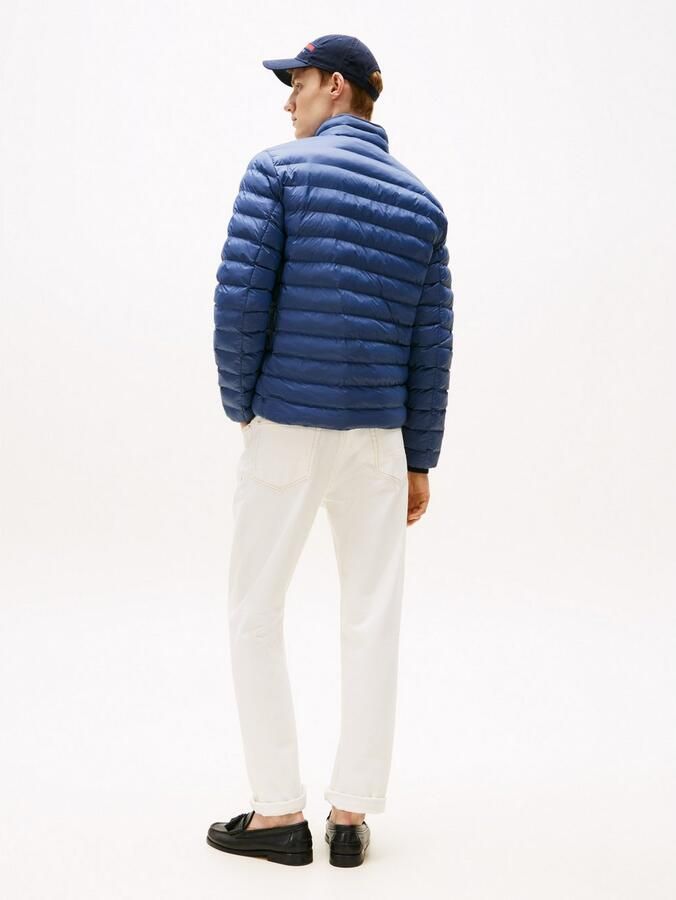 Tommy Hilfiger Gewatteerde jas PACKABLE RECYCLED JACKET Overgangsjas met logoborduursel - Foto 3