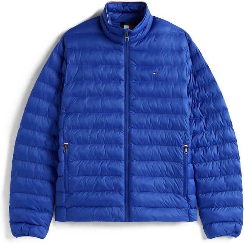 Tommy Hilfiger Gewatteerde jas PACKABLE RECYCLED JACKET Overgangsjas met logoborduursel - Foto 2