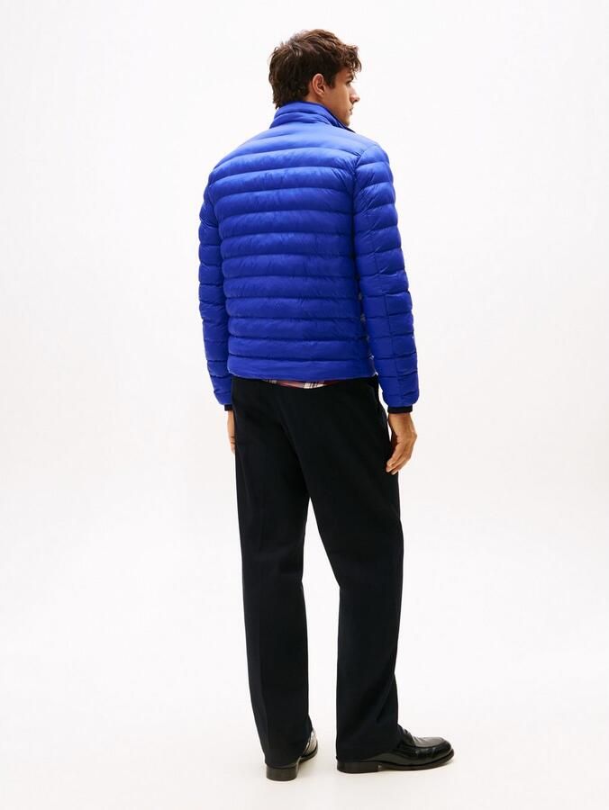Tommy Hilfiger Gewatteerde jas PACKABLE RECYCLED JACKET Overgangsjas met logoborduursel - Foto 4