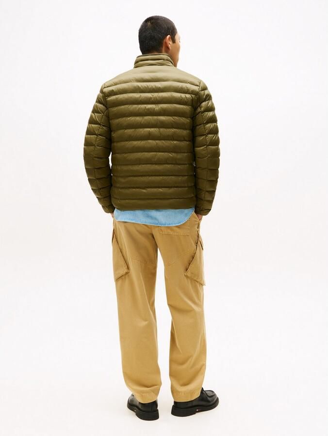 Tommy Hilfiger Gewatteerde jas PACKABLE RECYCLED JACKET Overgangsjas met logoborduursel - Foto 4