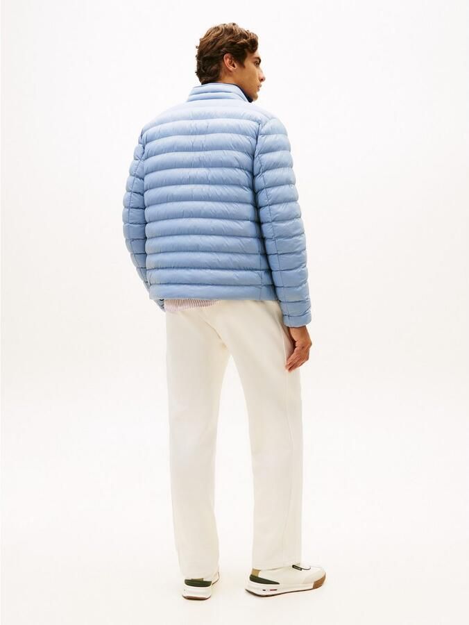 Tommy Hilfiger Gewatteerde jas PACKABLE RECYCLED JACKET Overgangsjas met logoborduursel - Foto 8