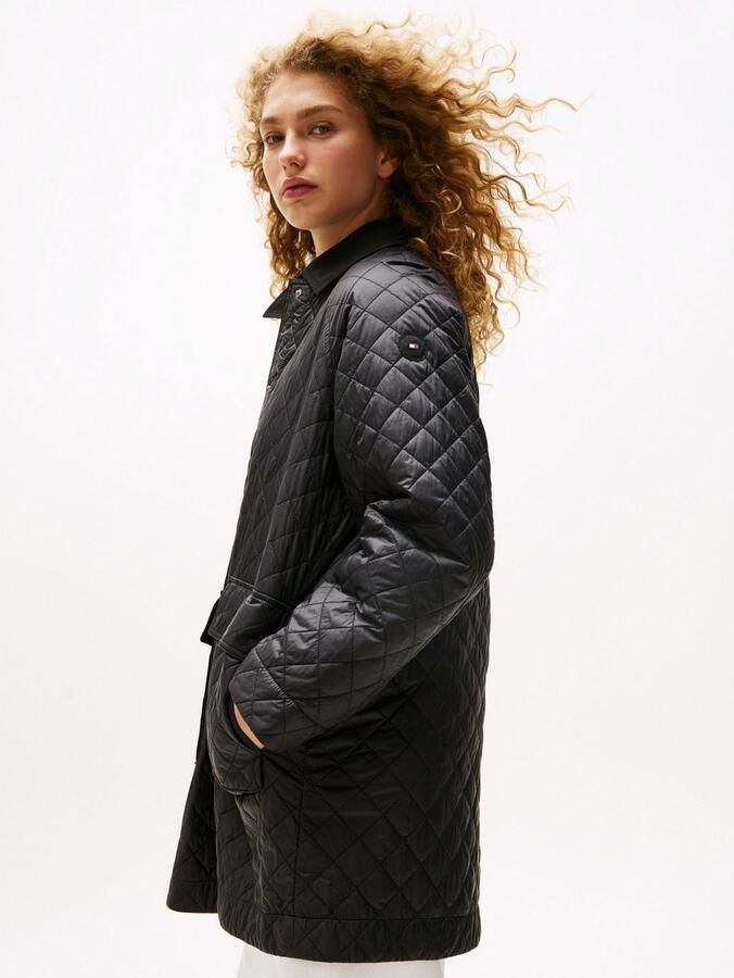 Tommy Hilfiger Gewatteerde jas PADDED NYLON REG QUILTED COAT - Foto 2
