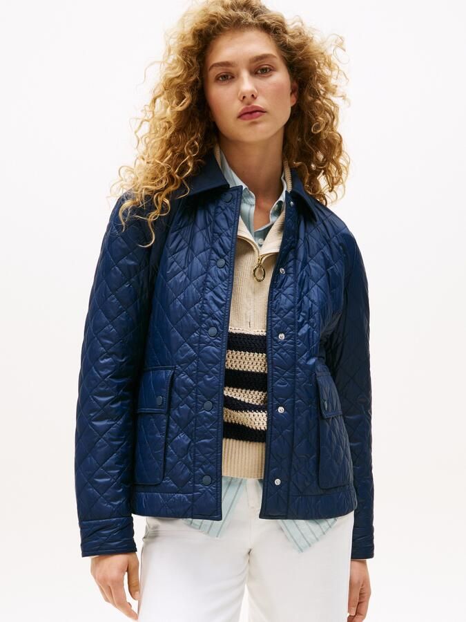 Tommy Hilfiger Gewatteerde jas PADDED NYLON SLIM QUILTED JACKET - Foto 4