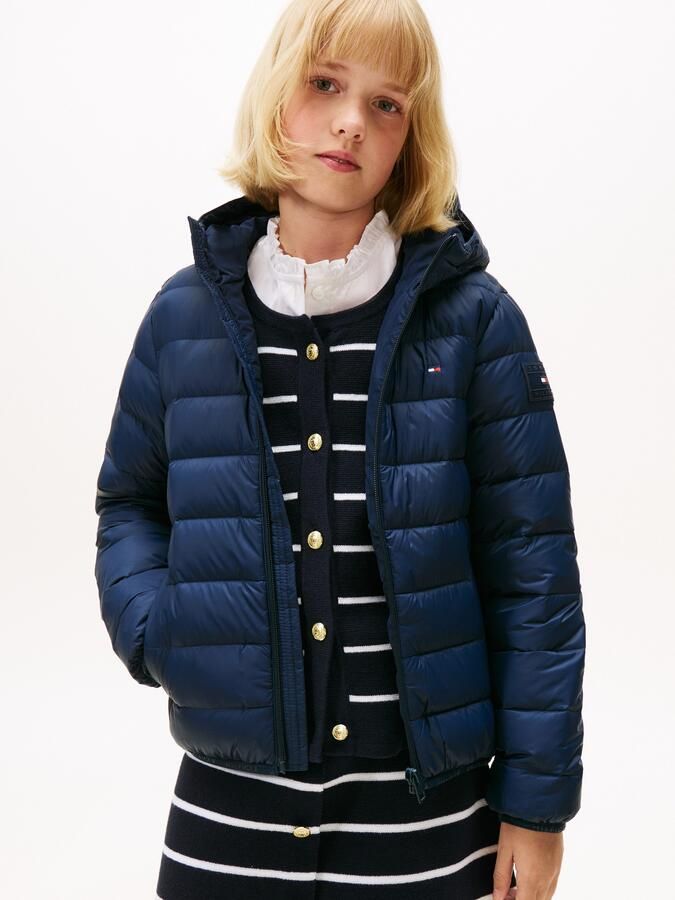 Tommy Hilfiger Gewatteerde jas U LIGHT DOWN HOODED JACKET - Foto 8