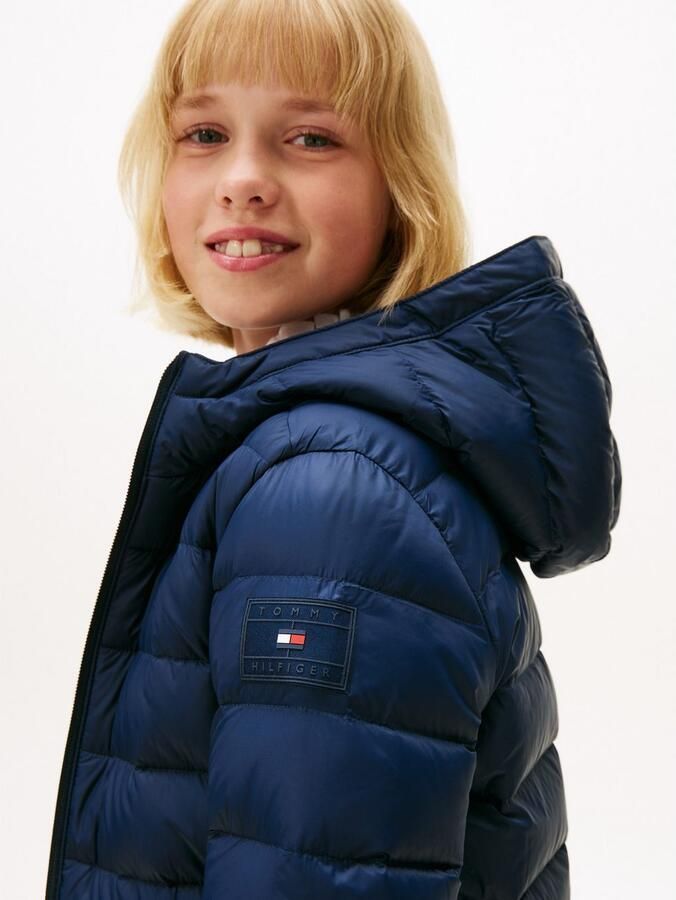 Tommy Hilfiger Gewatteerde jas U LIGHT DOWN HOODED JACKET - Foto 4