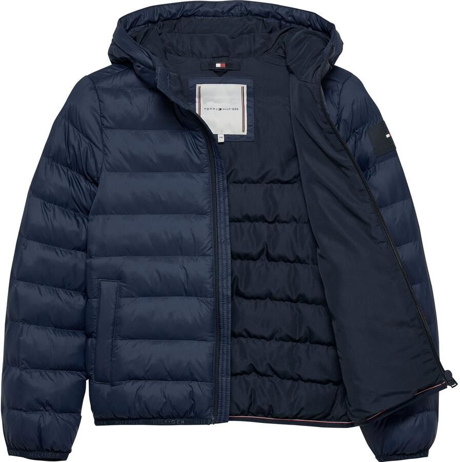 Tommy Hilfiger Gewatteerde jas U LIGHT DOWN HOODED JACKET