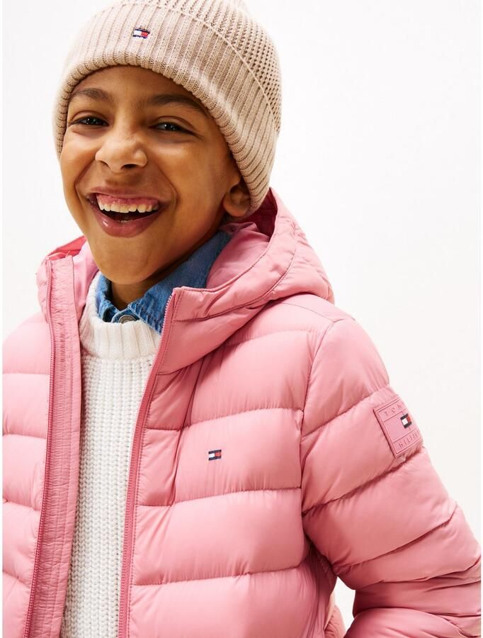 Tommy Hilfiger Gewatteerde jas U LIGHT DOWN HOODED JACKET - Foto 4