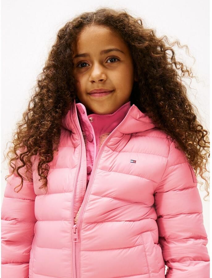 Tommy Hilfiger Gewatteerde jas U LIGHT DOWN HOODED JACKET - Foto 3