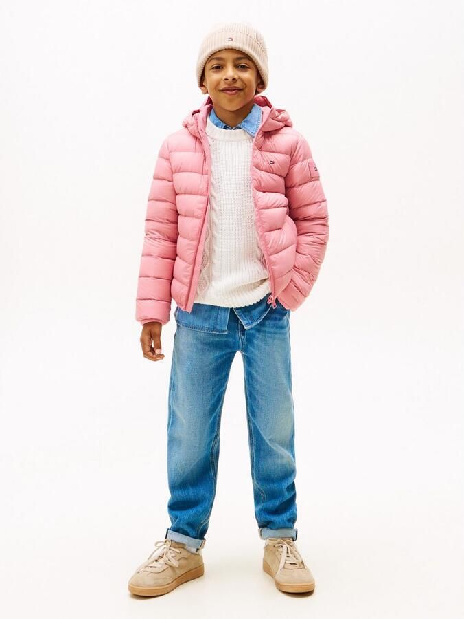 Tommy Hilfiger Gewatteerde jas U LIGHT DOWN HOODED JACKET - Foto 6