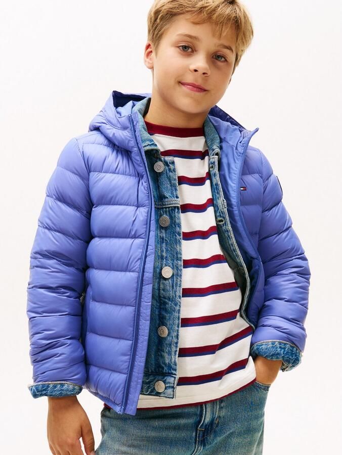 Tommy Hilfiger Gewatteerde jas U LIGHT DOWN HOODED JACKET - Foto 4