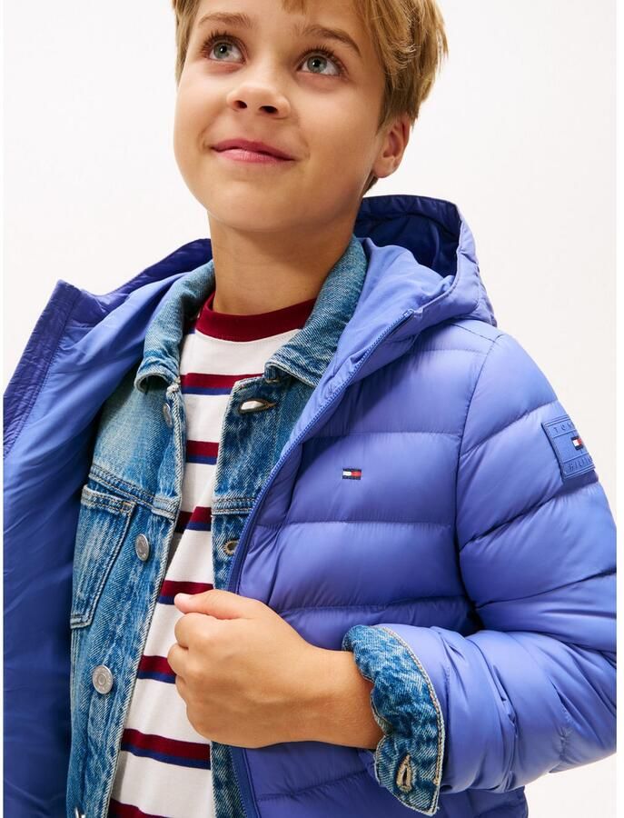 Tommy Hilfiger Gewatteerde jas U LIGHT DOWN HOODED JACKET - Foto 2