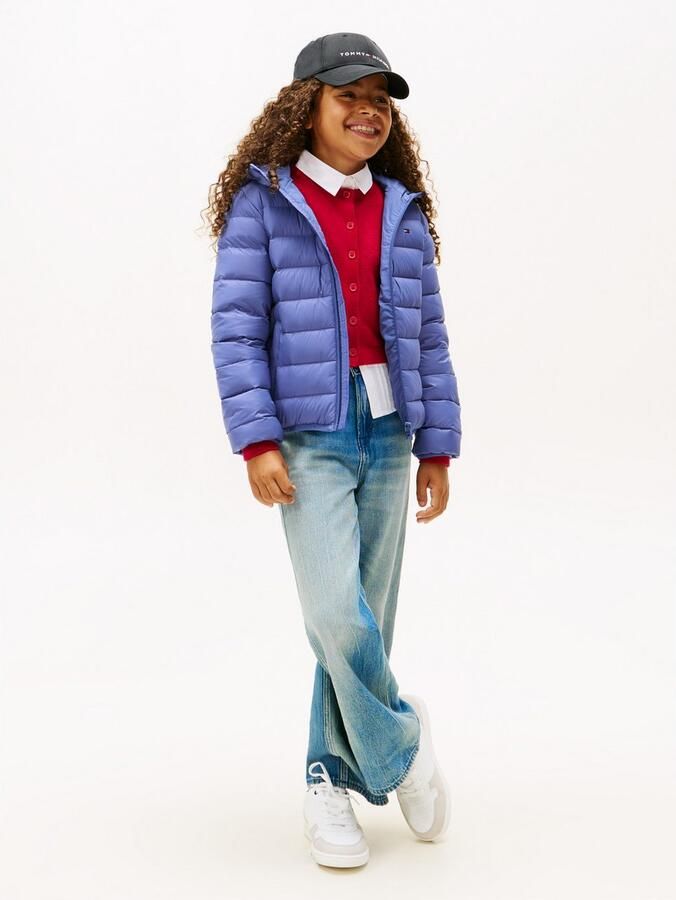 Tommy Hilfiger Gewatteerde jas U LIGHT DOWN HOODED JACKET - Foto 6