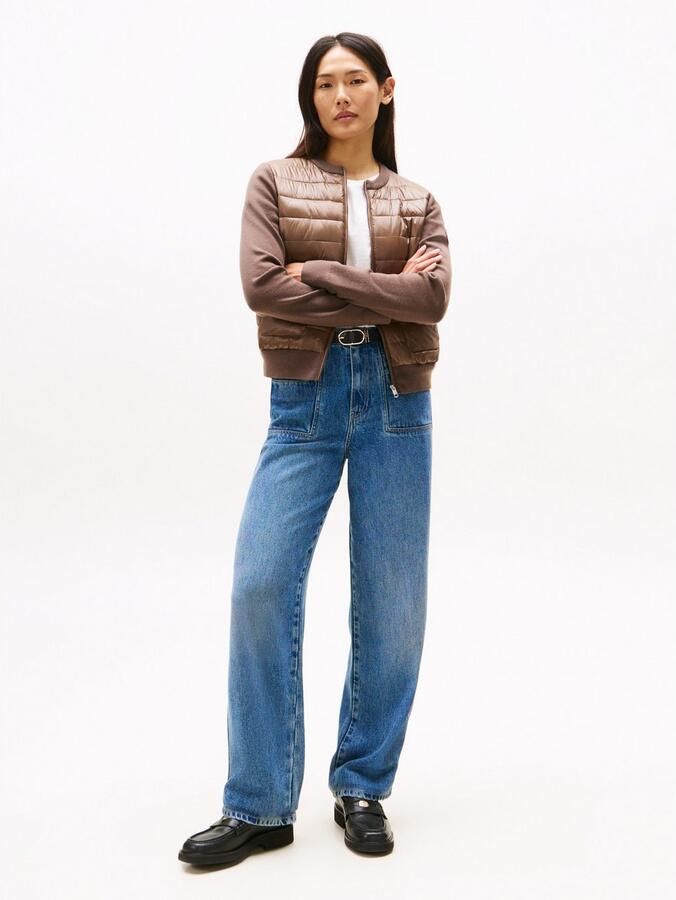 Tommy Hilfiger Gewatteerde jas UL PADDED REG KNIT MIX JACKET