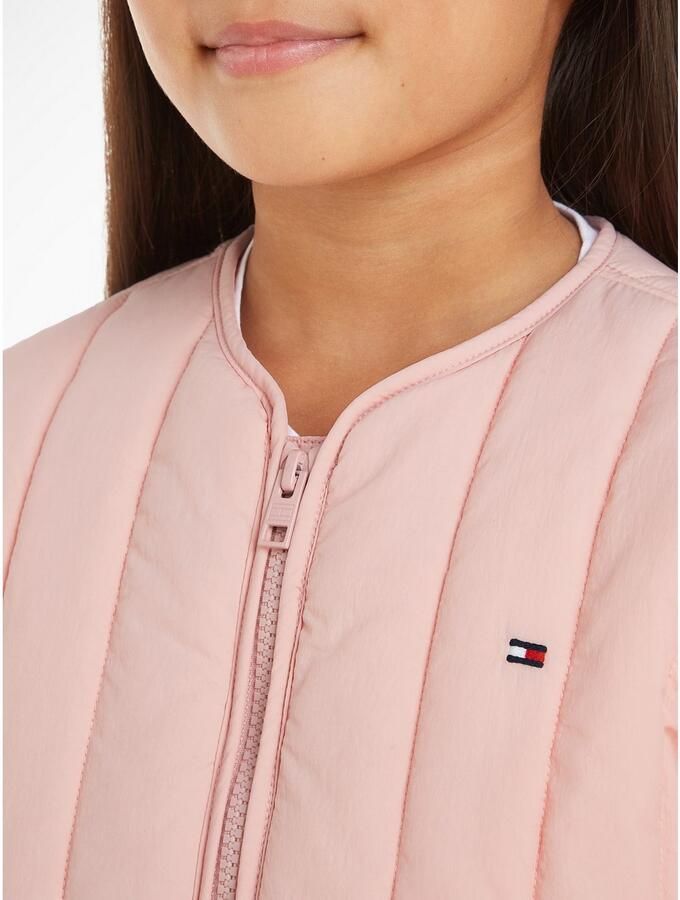 Tommy Hilfiger Gewatteerde jas UTILITY QUILTED JACKET Kinderen tot 16 jaar met logostiksel - Foto 4