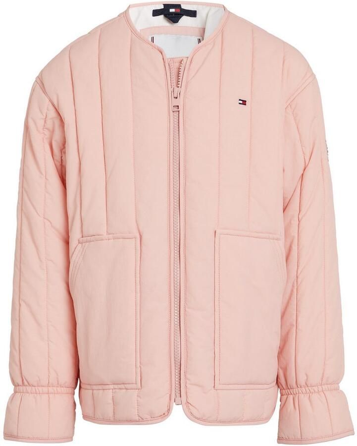 Tommy Hilfiger Gewatteerde jas UTILITY QUILTED JACKET Kinderen tot 16 jaar met logostiksel - Foto 3