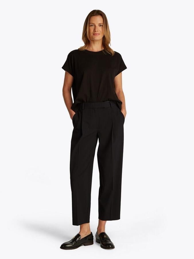 Tommy Hilfiger Geweven broek Low Normal Waist Bi-Stretch Riemlus elastisch onderhoudsvriendelijk kreukvrij business casual - Foto 2