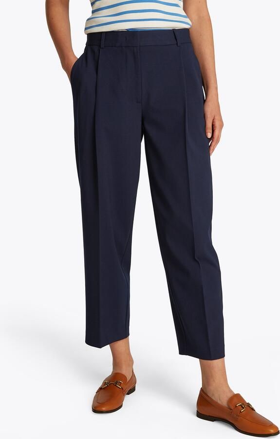 Tommy Hilfiger Geweven broek Low Normal Waist Bi-Stretch Riemlus elastisch onderhoudsvriendelijk kreukvrij business casual - Foto 5