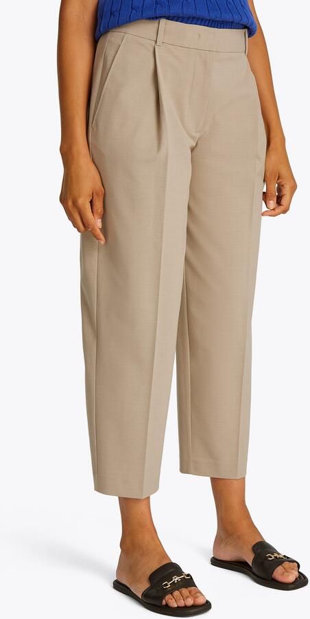 Tommy Hilfiger Geweven broek Low Normal Waist Bi-Stretch Riemlus elastisch onderhoudsvriendelijk kreukvrij business casual - Foto 6