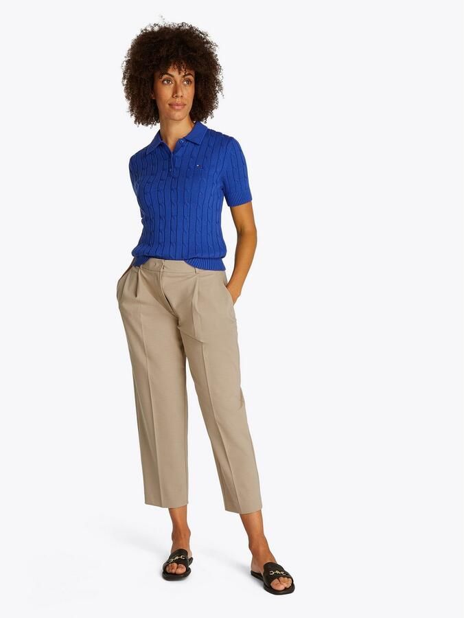 Tommy Hilfiger Geweven broek Low Normal Waist Bi-Stretch Riemlus elastisch onderhoudsvriendelijk kreukvrij business casual - Foto 2