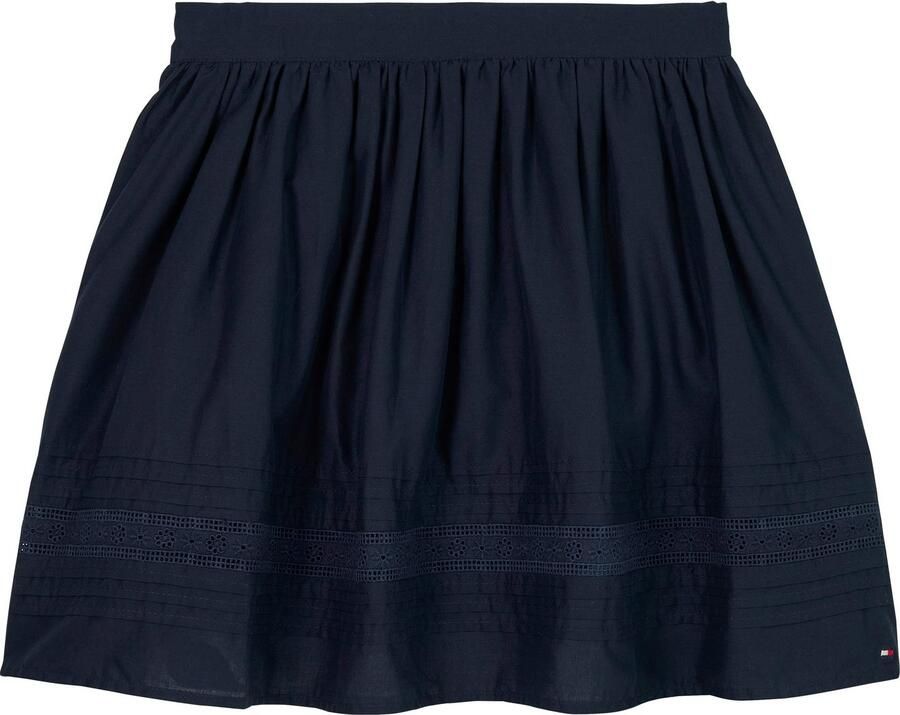 Tommy Hilfiger Geweven rok EMBROIDERED TAPE SKIRT voor kinderen tot 16 jaar met borduursel - Foto 2