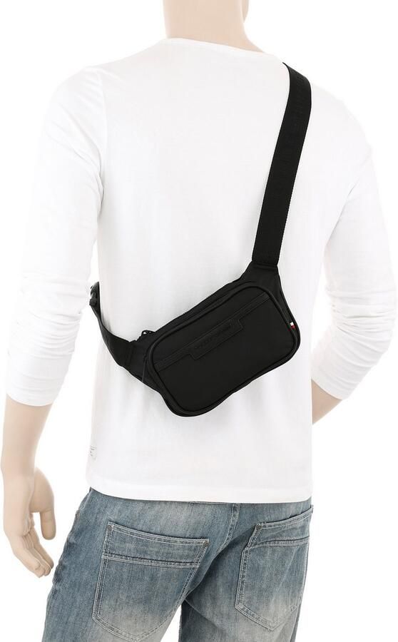 Tommy Hilfiger Heuptas TH REPREVE BUMBAG heren heuptas minibag buikriem met kliksluiting