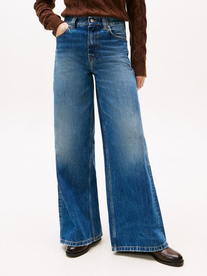 Tommy Hilfiger High-waist jeans DNM KRIS 70's WIDE LEG HW - Foto 3
