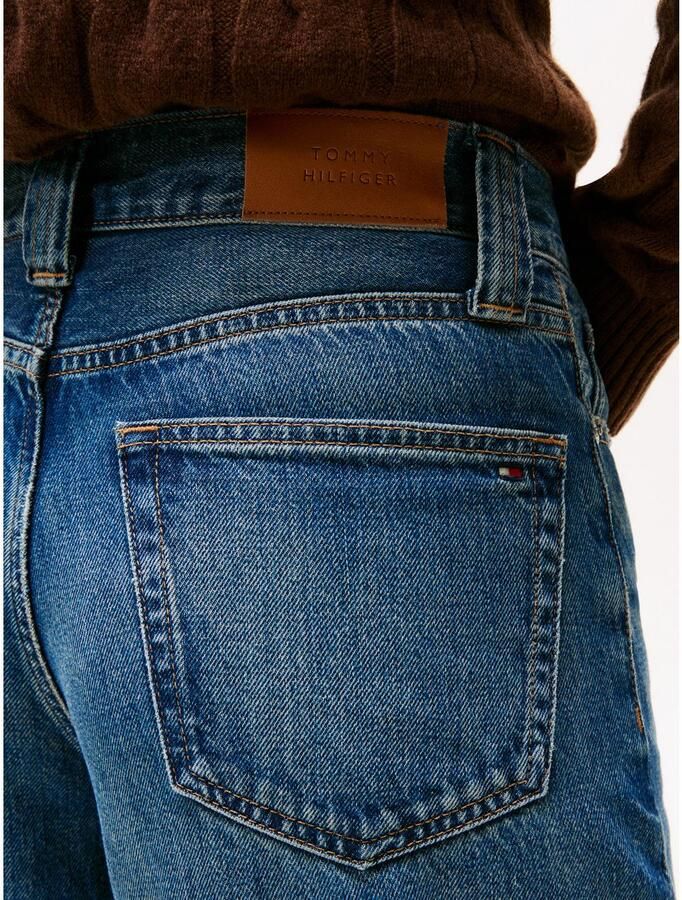 Tommy Hilfiger Straight Jeans DNM KRIS 70's WIDE L WW0WW46731 - Foto 5