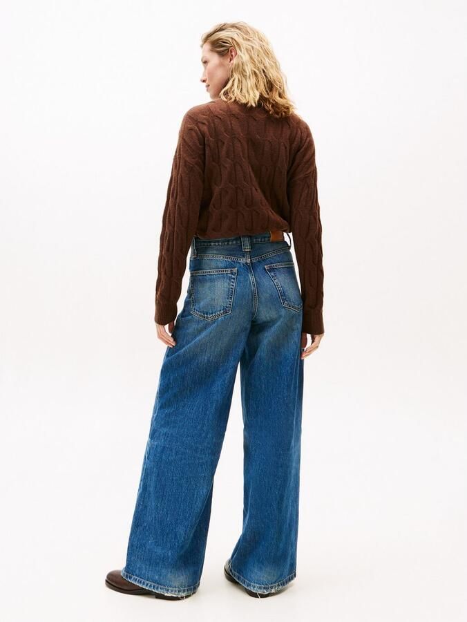 Tommy Hilfiger Straight Jeans DNM KRIS 70's WIDE L WW0WW46731 - Foto 2