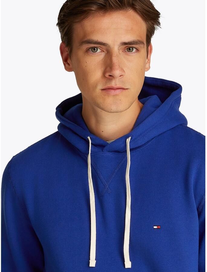 Tommy Hilfiger Hoodie ESS SEASONAL FLEECE HOODY met capuchon en kangoeroezak