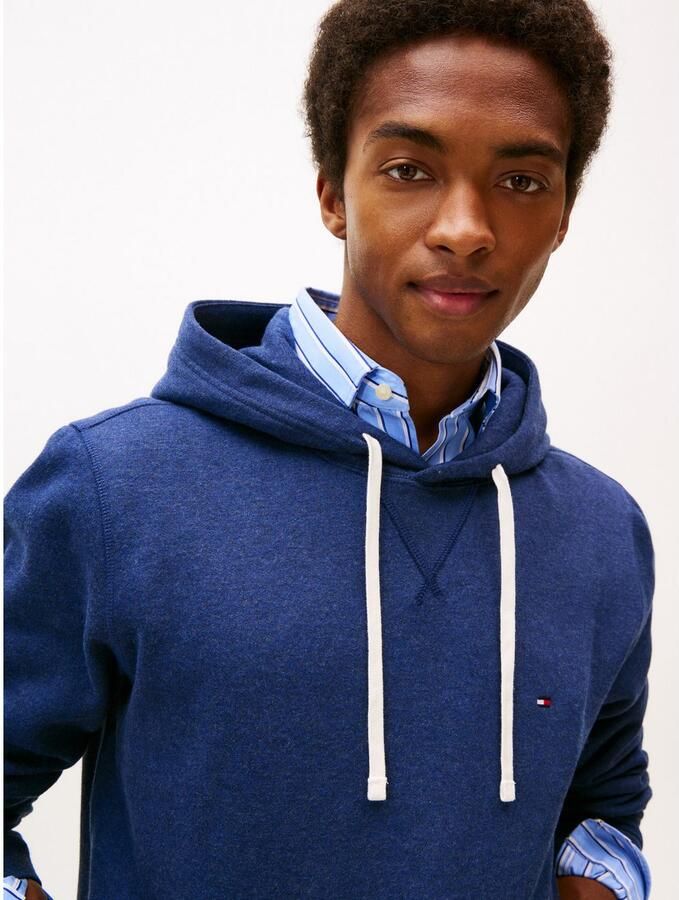 Tommy Hilfiger Hoodie ESS SEASONAL FLEECE HOODY met capuchon en kangoeroezak