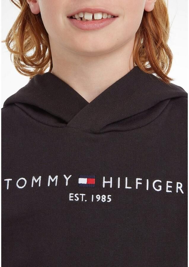 Tommy Hilfiger Hoodie ESSENTIAL HOODIE Kinderen Kids Junior MiniMe voor en - Foto 10