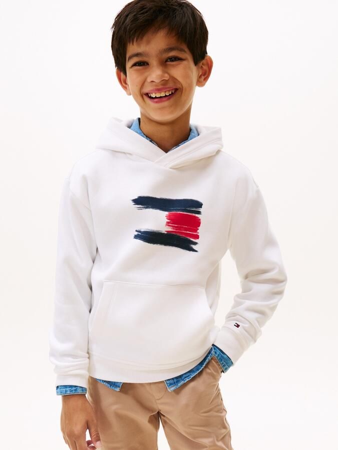 Tommy Hilfiger Hoodie FLAG HOODIE Kinderen tot 16 jaar - Foto 6