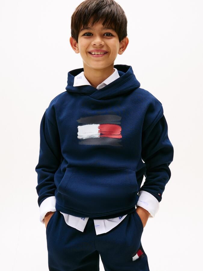 Tommy Hilfiger Hoodie FLAG HOODIE Kinderen tot 16 jaar - Foto 5