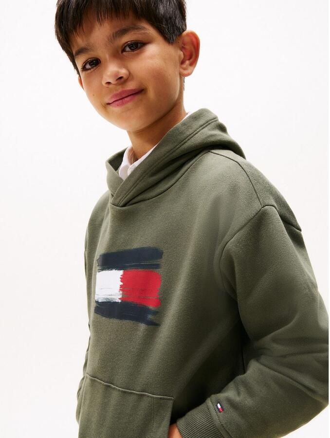 Tommy Hilfiger Hoodie FLAG HOODIE Kinderen tot 16 jaar - Foto 3