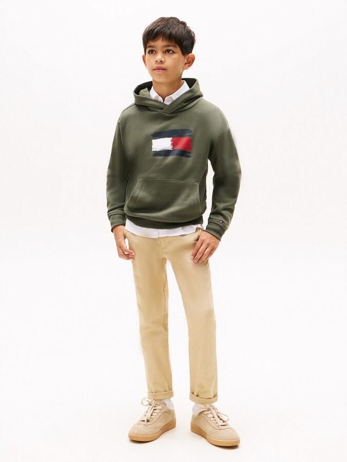 Tommy Hilfiger Hoodie FLAG HOODIE Kinderen tot 16 jaar - Foto 4