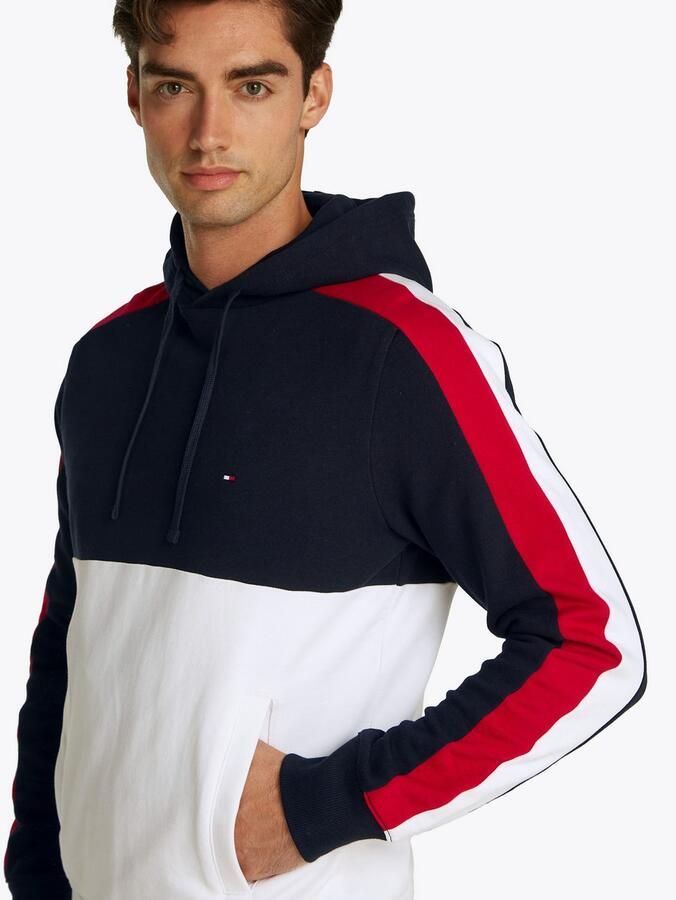 Tommy Hilfiger Regular fit hoodie van puur katoen