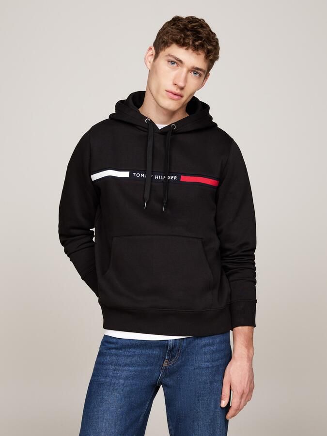 Tommy Hilfiger Hoodie HILFIGER CHEST INSERT HOODY met capuchon en logo - Foto 12