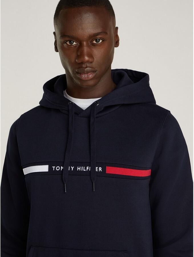Tommy Hilfiger Hoodie HILFIGER CHEST INSERT HOODY met capuchon en logo - Foto 3