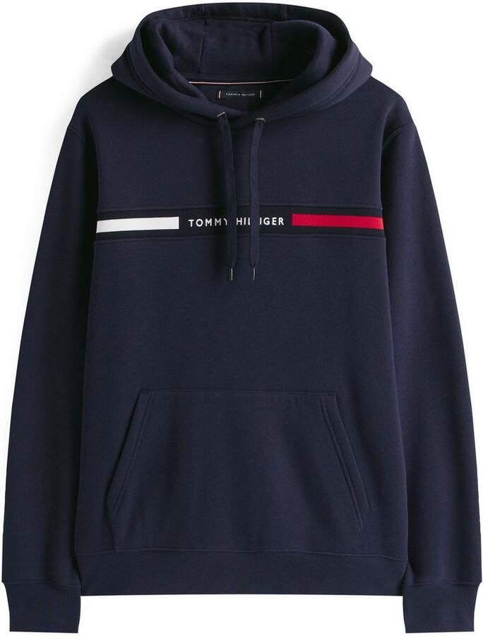 Tommy Hilfiger Hoodie HILFIGER CHEST INSERT HOODY met capuchon en logo - Foto 2