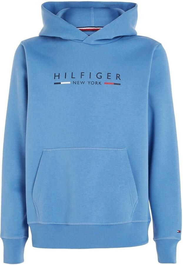 Tommy Hilfiger NY Hoodie met capuchon en zakken Blue Heren - Foto 4