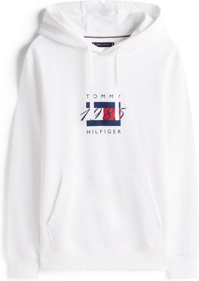 Tommy Hilfiger Hoodie LINEAR FLAG GRAPHIC Regular Fit hoodie capuchon met tunnelkoord - Foto 4