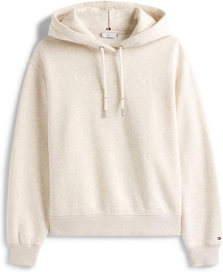 Tommy Hilfiger Hoodie MDRN REG CORP LOGO HOODIE met geborduurd logo-opschrift