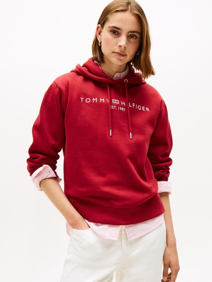 Tommy Hilfiger Hoodie MDRN REG CORP LOGO HOODIE met geborduurd logo-opschrift - Foto 5