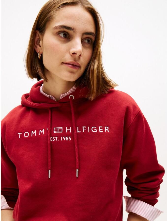 Tommy Hilfiger Hoodie MDRN REG CORP LOGO HOODIE met geborduurd logo-opschrift - Foto 2