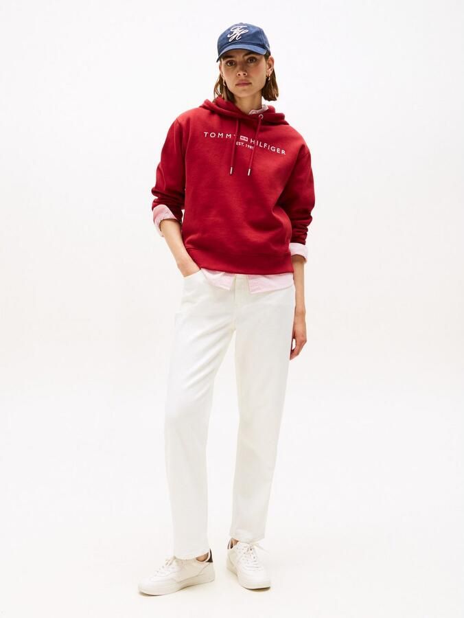 Tommy Hilfiger Hoodie MDRN REG CORP LOGO HOODIE met geborduurd logo-opschrift - Foto 3