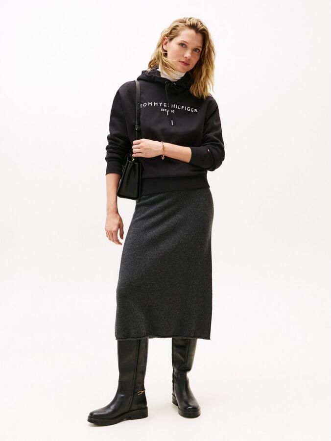 Tommy Hilfiger Hoodie MDRN REG CORP LOGO HOODIE met geborduurd logo-opschrift - Foto 4