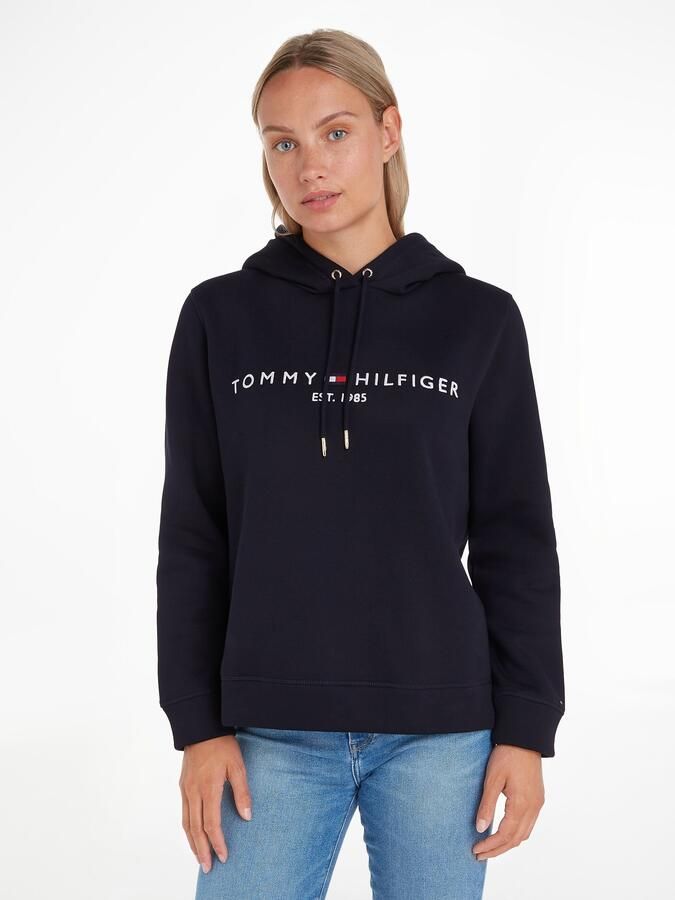 TOMMY HILFIGER Dames Truien & Vesten Heritage Hilfiger Hoodie Ls Donkerblauw - Foto 12